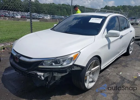 2016 Honda Accord Ex-L V-6 from USA, damaged, VIN 1HGCR3F84GA008755